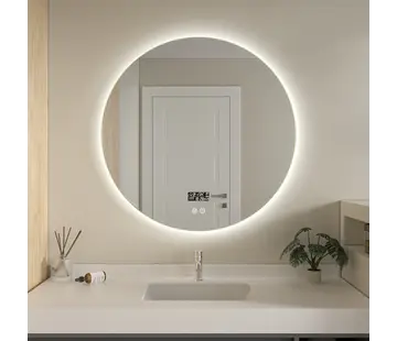 Bella Mirror Smart spiegel rond 80cm frameloos met led verlichting, anti-condens en wifi