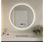 Smart spiegel rond 80cm frameloos met led verlichting, anti-condens en wifi