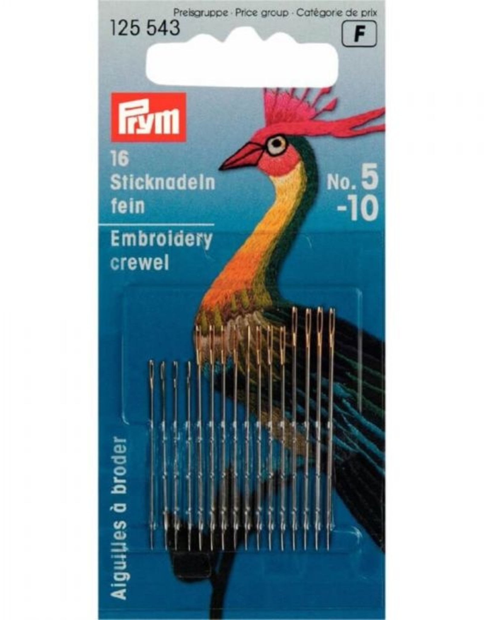 Prym - borduurnaalden No. 5-10 - 125 543
