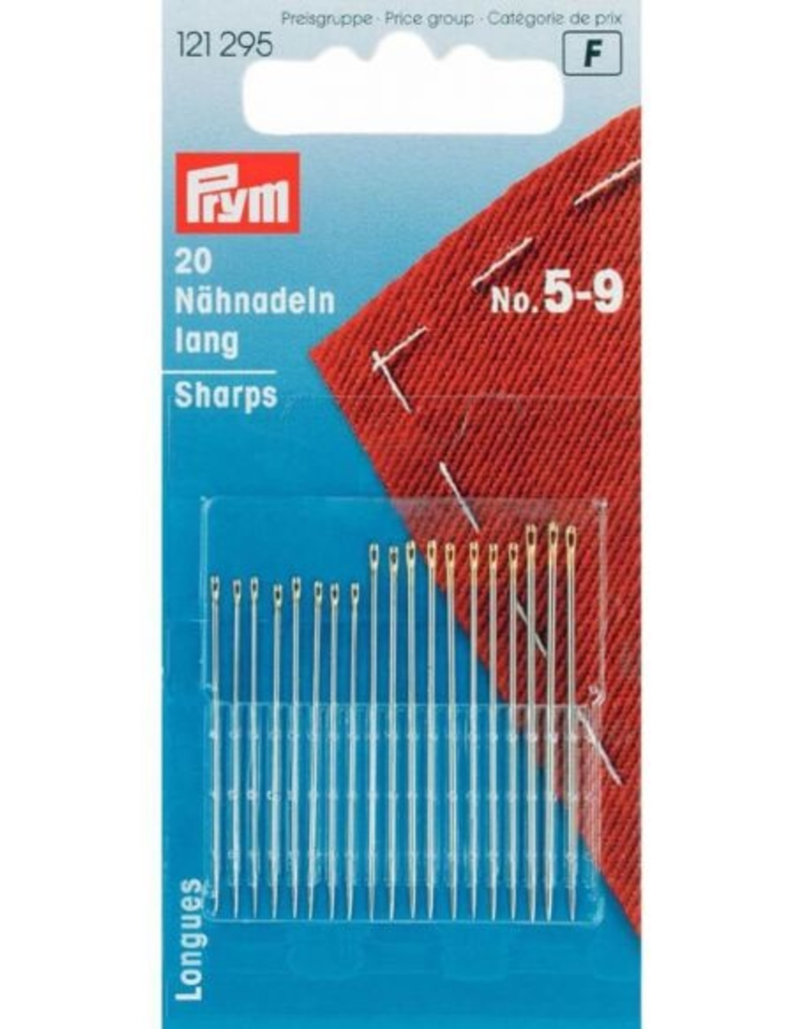 Prym - naainaalden lang No. 5-9 - 121 295