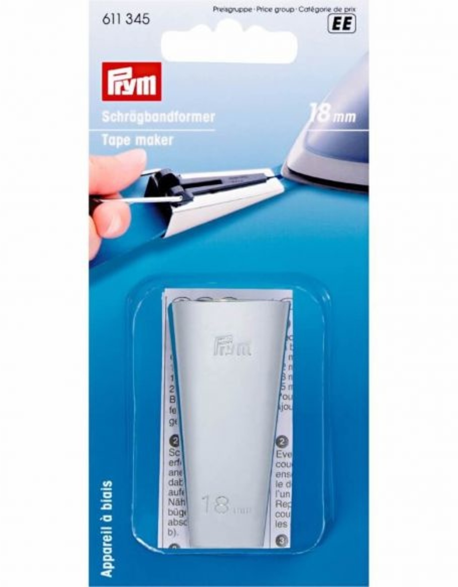Prym - biaisbandvormer 18mm - 611 345