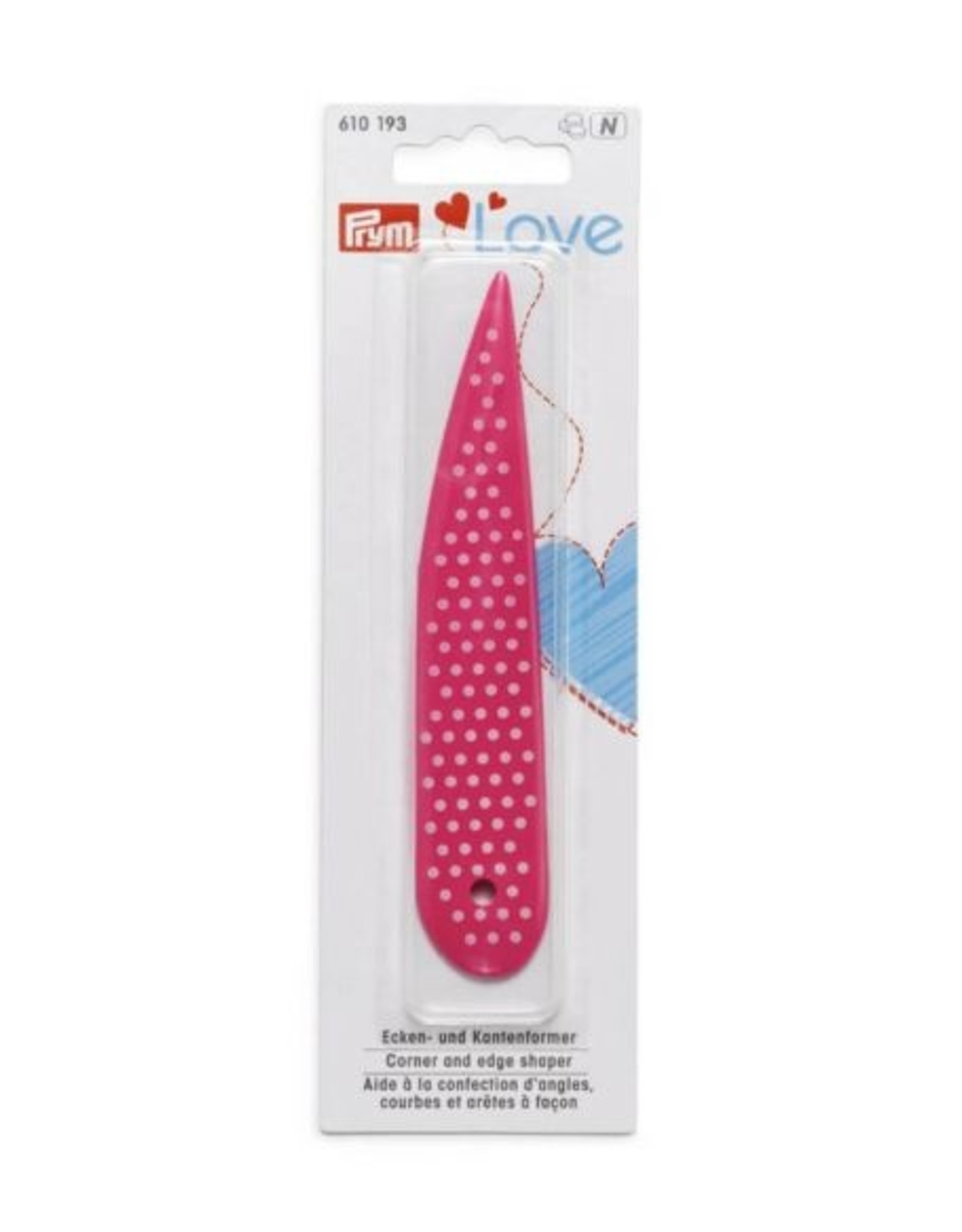 Prym - Love hoeken- en kantenvormer roze - 610 193
