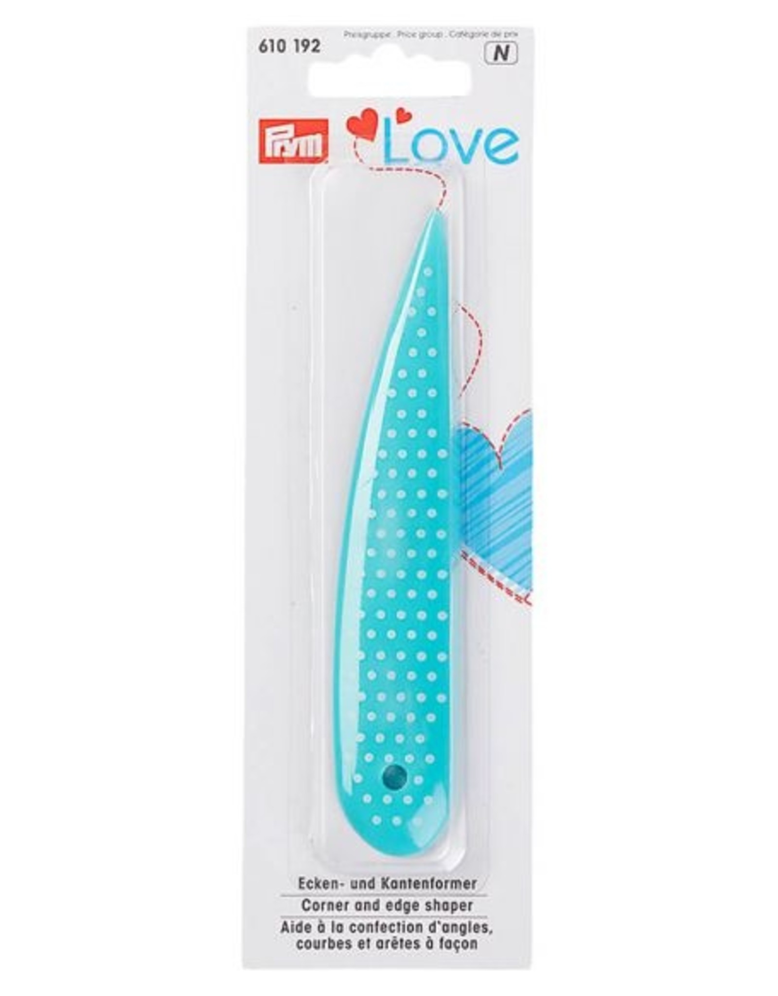 Prym - Love hoeken-en kantenvormer blauw - 610 192