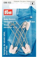 Prym - baby veiligheidsspelden edelstaal - 086 103