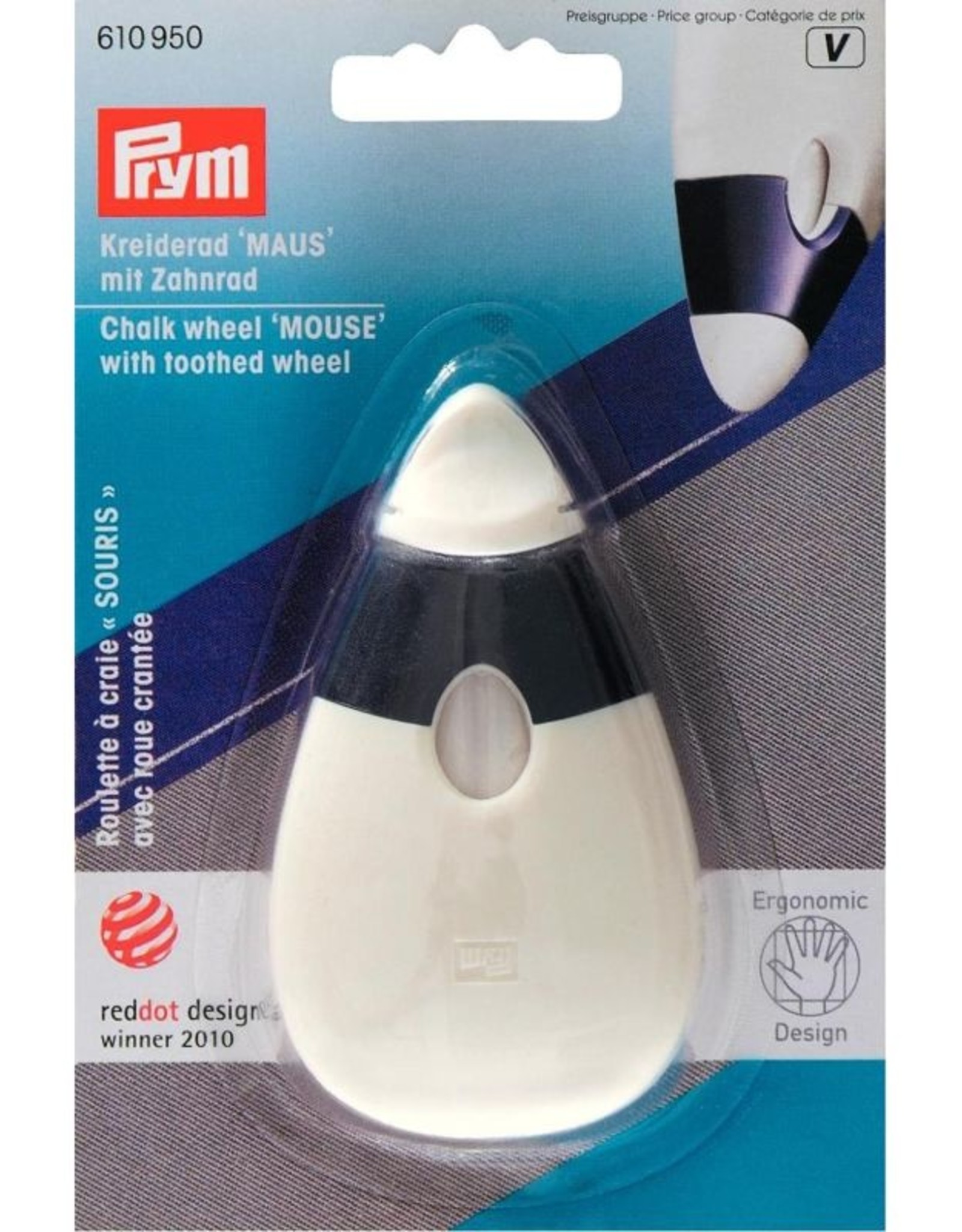 Prym Prym - krijtradeerwieltje 'muis' met kartelwieltje - 610 950