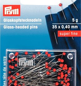 Prym - Glaskopspelden  super fijn 35 x 0.4mm - 029 700
