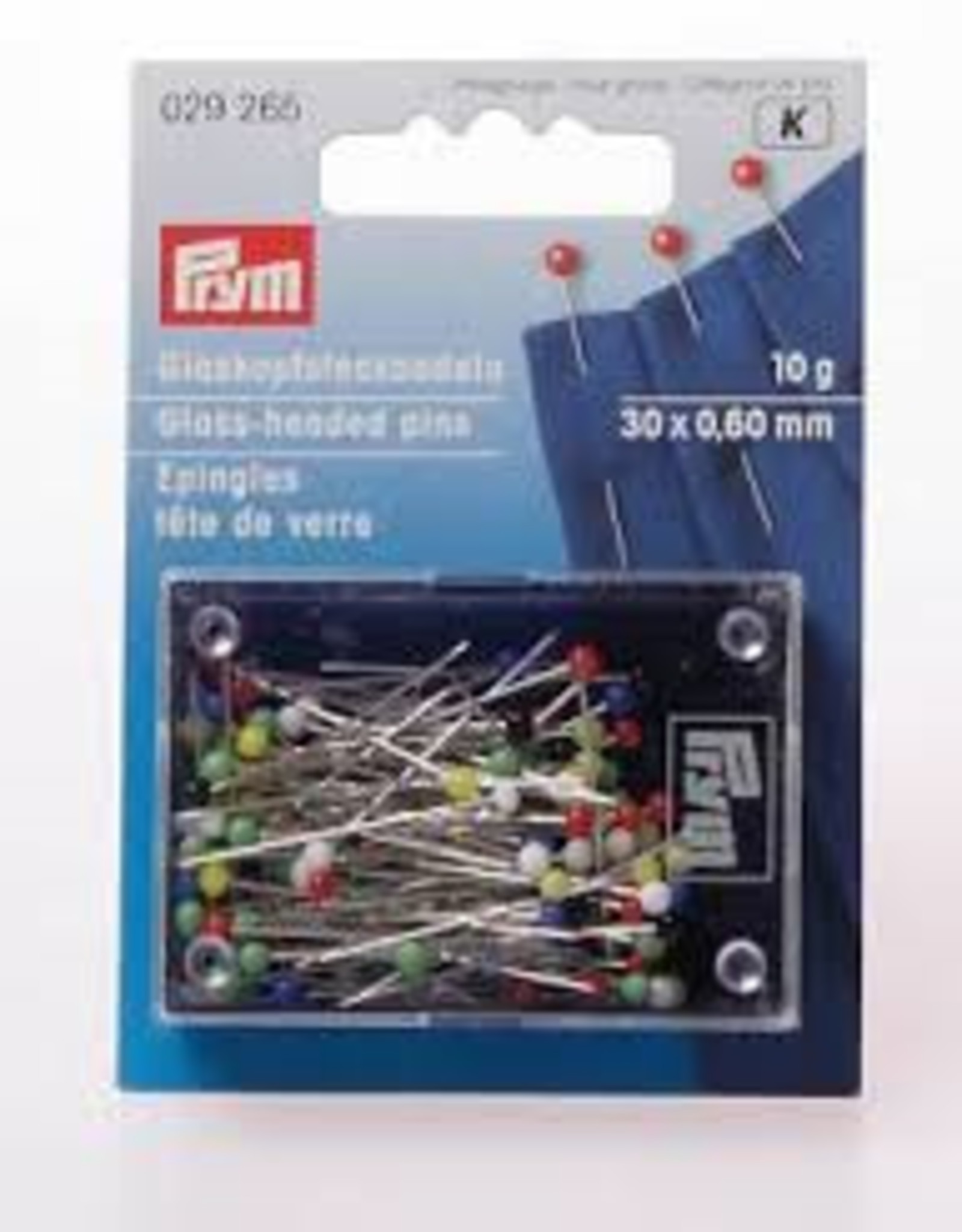 Prym - Glaskopspelden 30 x 0.6mm 10g - 029 265