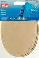 Prym -  patches suedeimitatie 10x14cm lichtbeige - 929 382