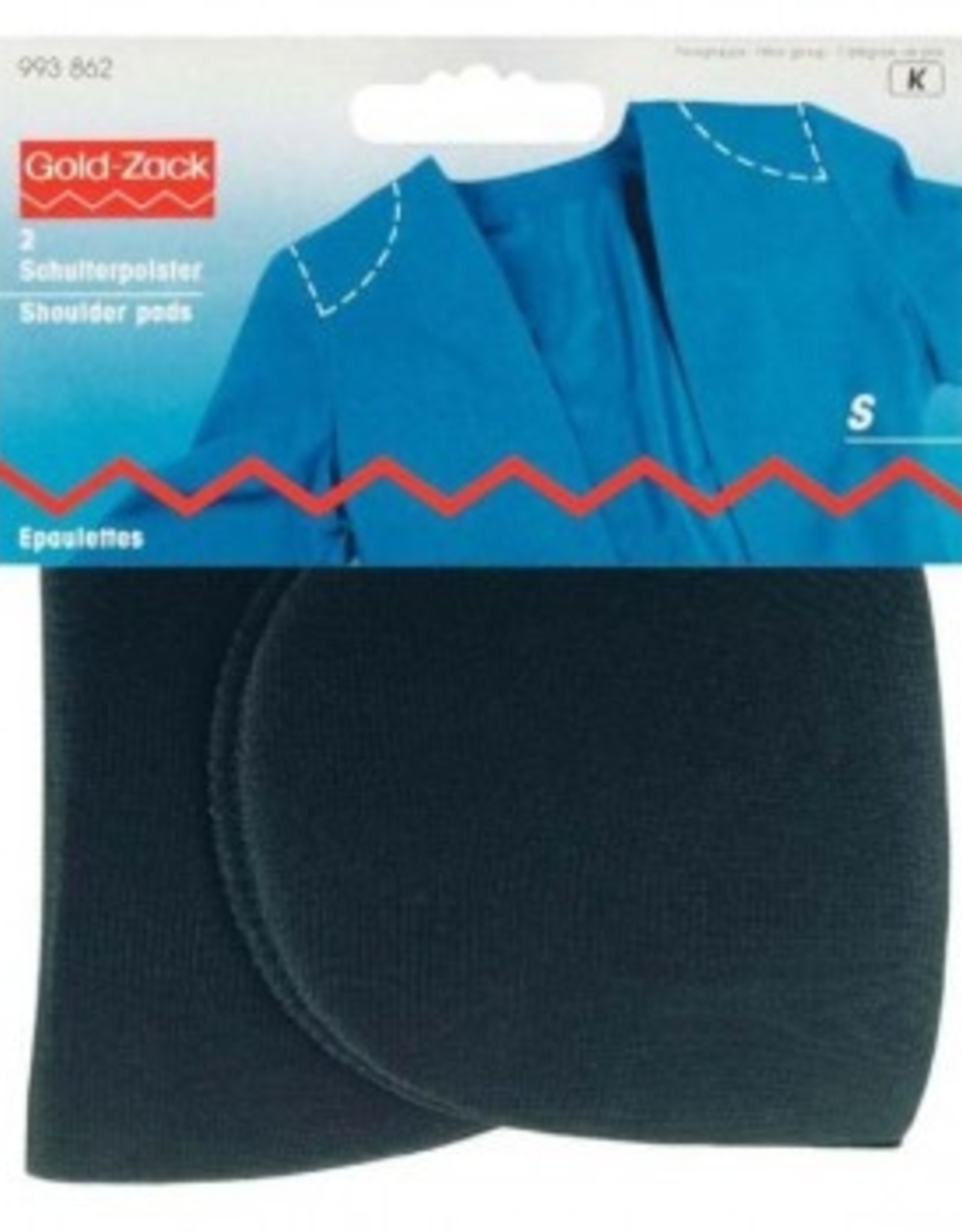 Prym -  schoudervullingen S zwart - 993 862