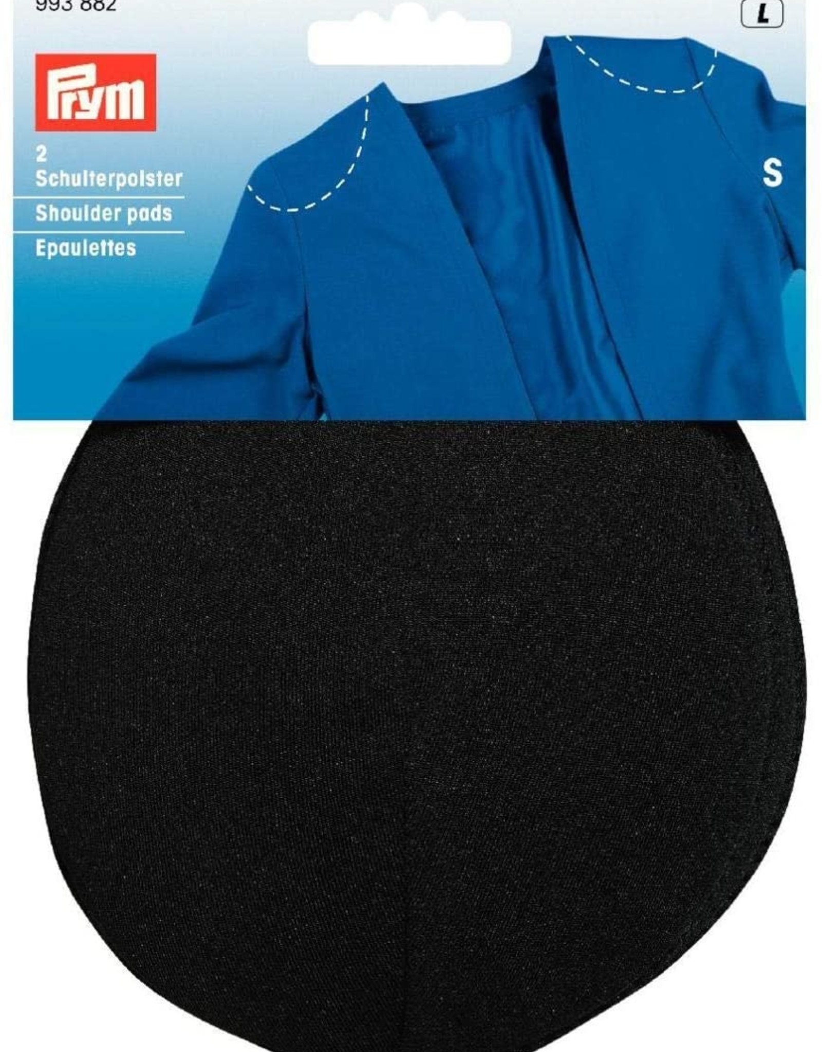 Prym -  schoudervullingen S zwart - 993 882