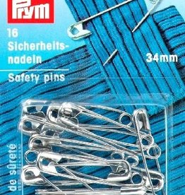 Prym - veiligheidsspelden zilver 34mm - 085 442