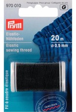 Prym - elastisch naaigaren zwart - 970 010