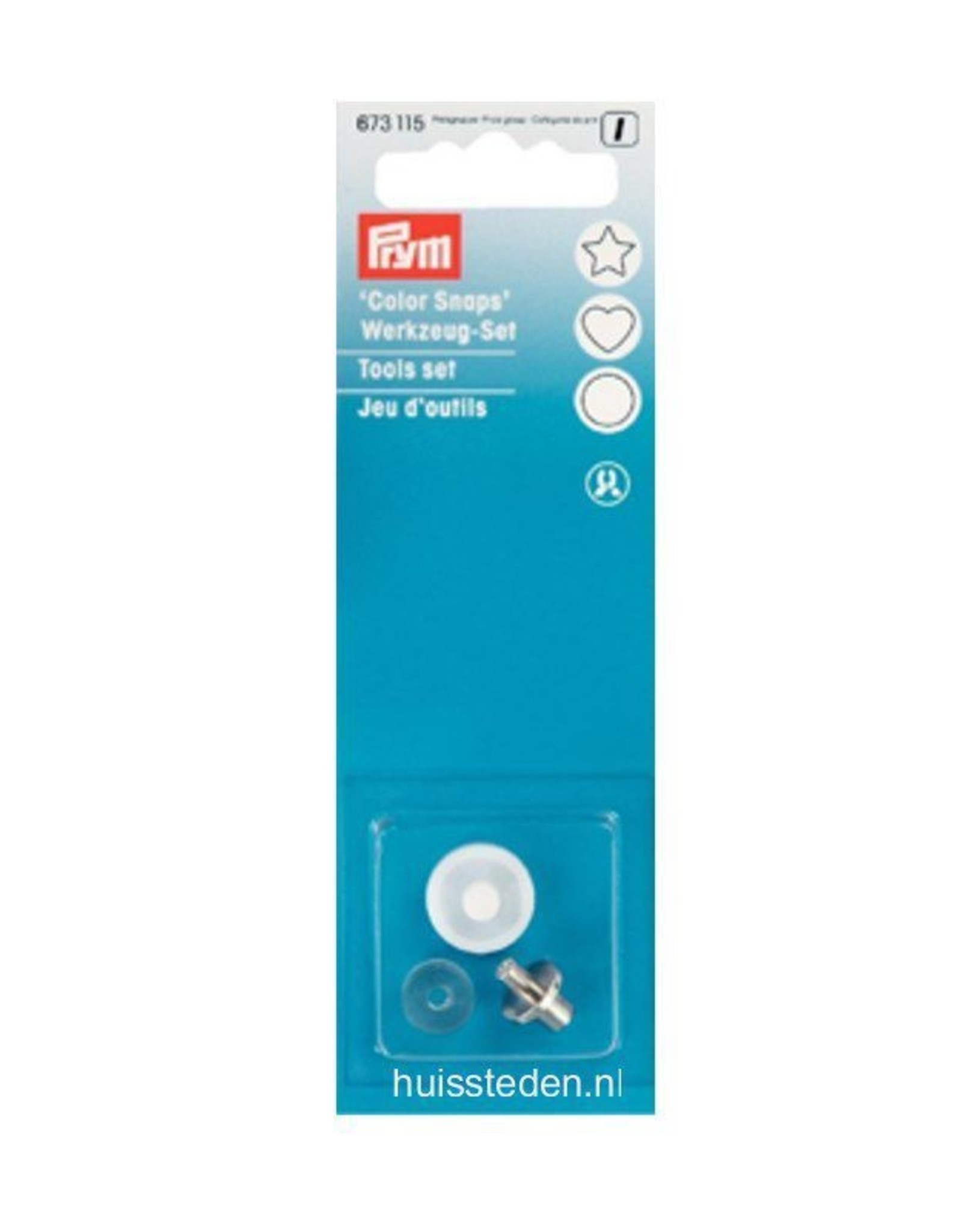 Prym - gereedschapset voor drukknopen Color snaps - 673 115
