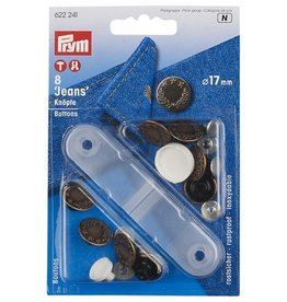 Prym - Jeansknopen 17mm brons - 622 241