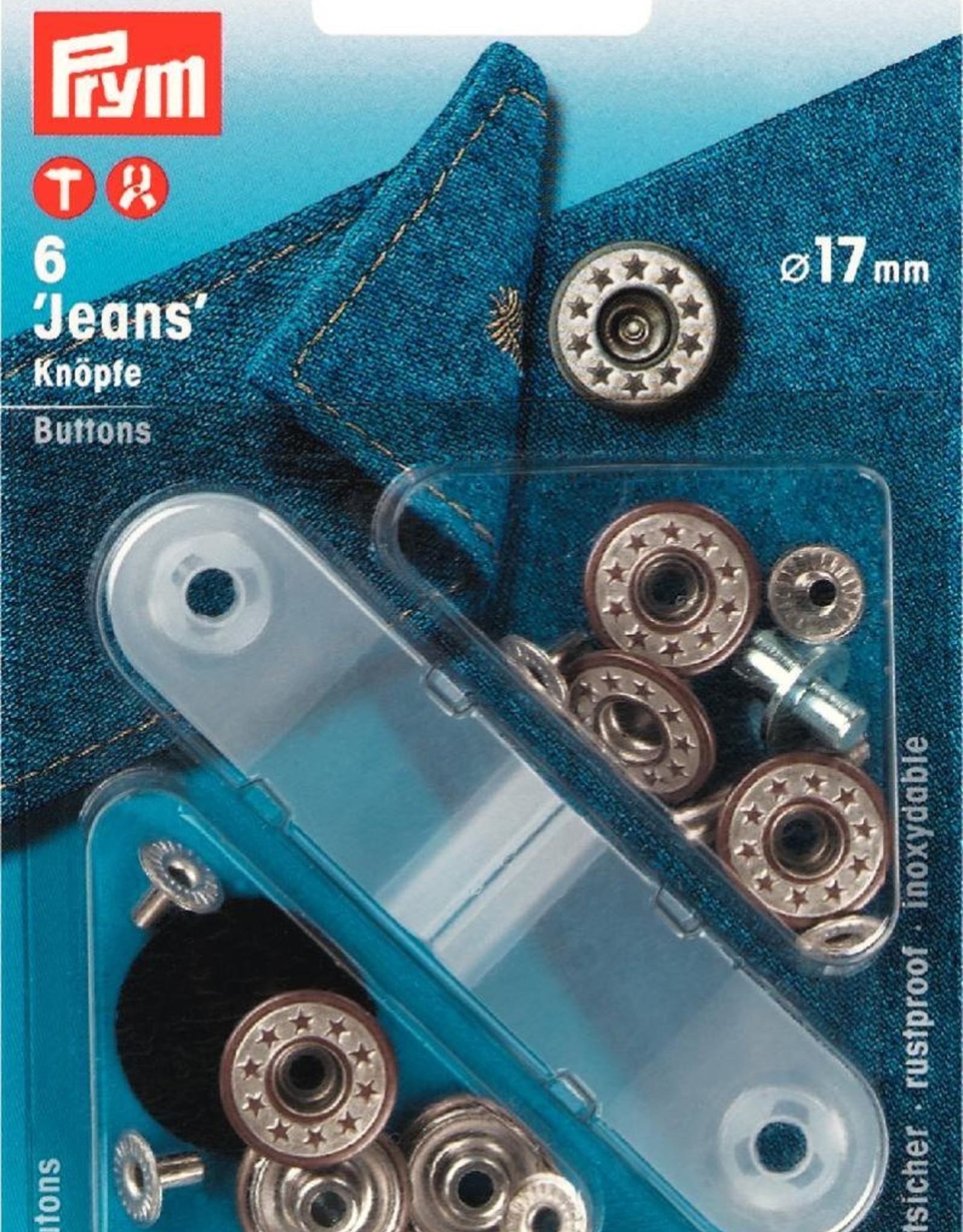 Prym  - Jeansknopen 17mm - 622 239