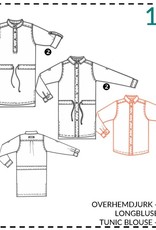Overhemdjurk, blouse 188 - Abacadabra Overhemdjurk, blouse 188 - Abacadabra