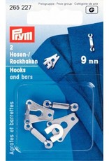 prym - rokhaken zilver 9 mm - 265 227