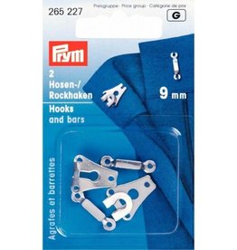 prym - rokhaken zilver 9 mm - 265 227