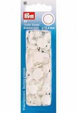 Prym - drukknopen wit - 393 103
