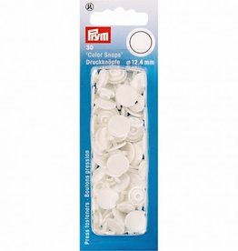 Prym - drukknopen wit - 393 103