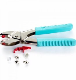 Prym - vario love blauw drukknoop-, ringen- en gaatjestang - 390 901