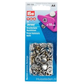 Prym - Navulling 10mm zilver - 390 104
