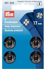 Prym - aannaaidrukknoop 17mm Zwart - 341 254 Prym - aannaaidrukknoop 17mm Zwart - 341 254