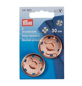 Prym  - aannaaidrukknoop 30mm roségold - 341 802