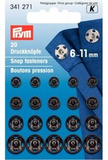 Prym Prym - aannaaidrukker 6-11mm Zwart 341 271