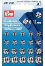 Prym - aannaaidrukker 6-11mm Zilver 341 270