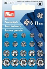 Prym Prym - aannaaidrukker 6-11mm Zilver 341 270