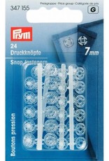 Prym Prym - aannaaidrukkers  transparant 7mm - 347 155