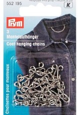 prym - mantelhangers zilver 3stuks - 552 195