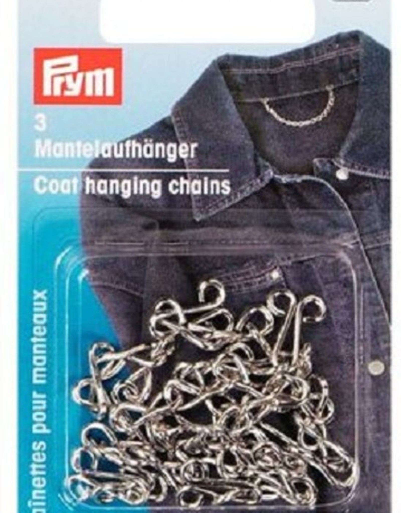 prym - mantelhangers zilver 3stuks - 552 195