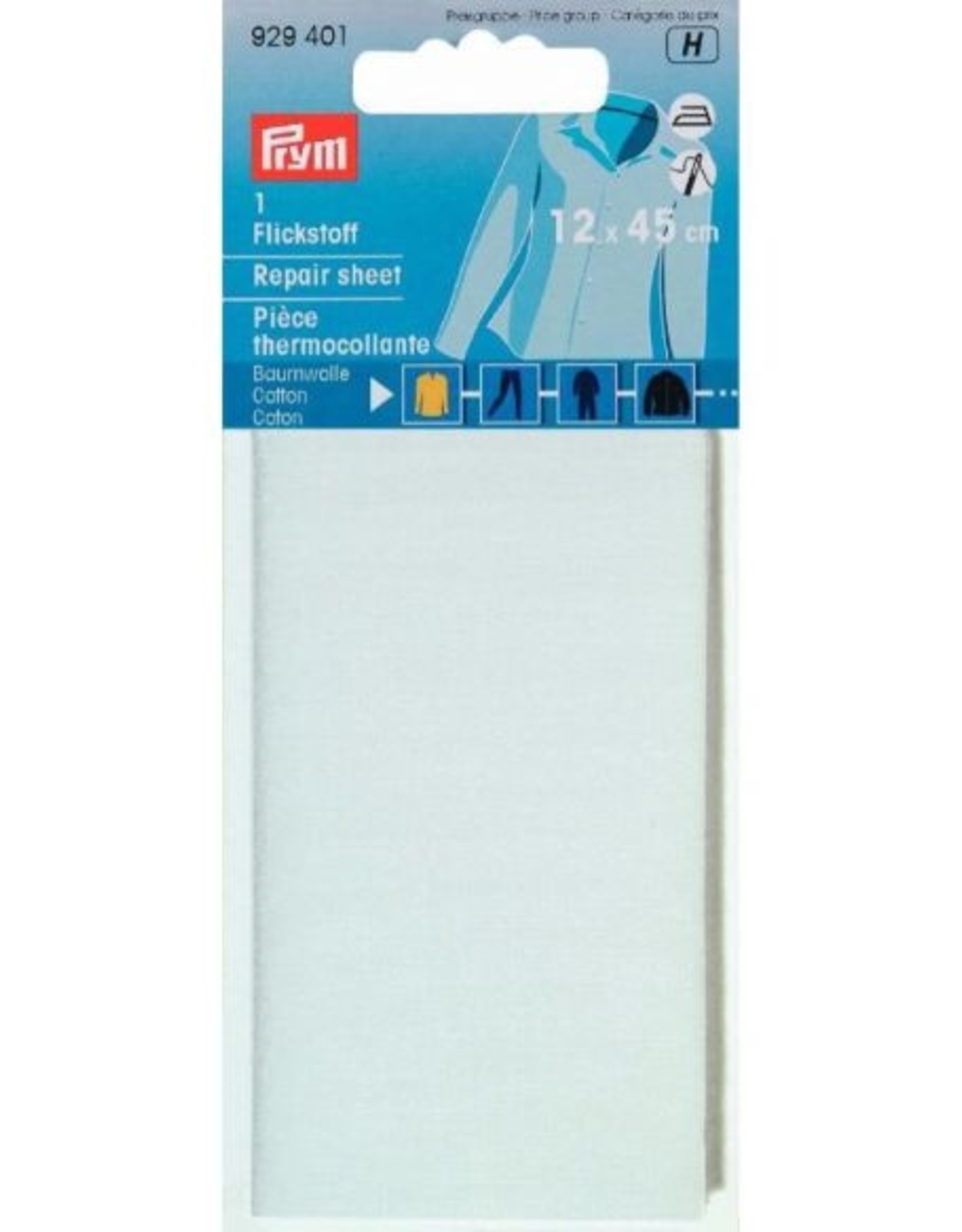prym - verstelstuk katoen wit 12x45 cm - 929 401