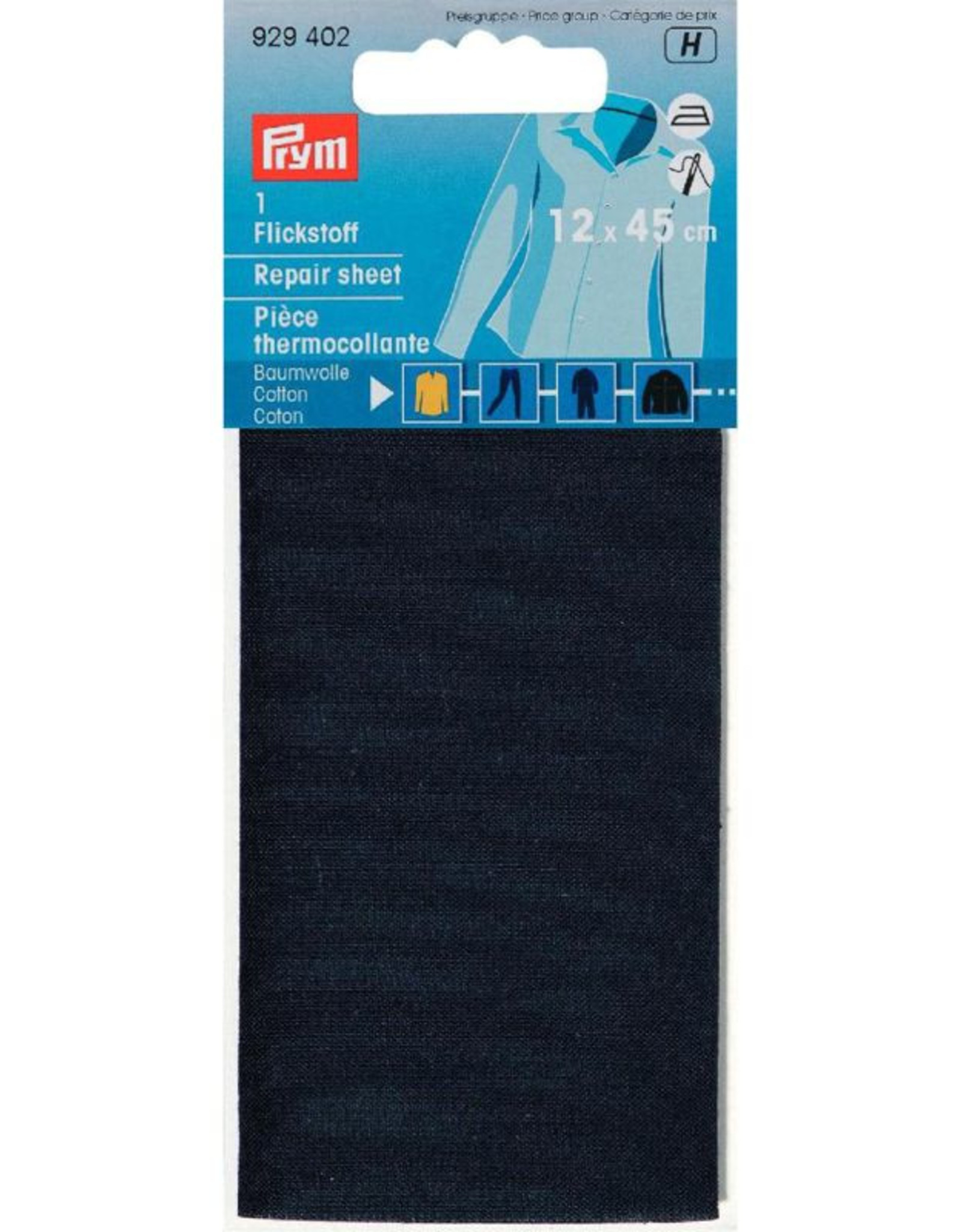 Prym prym - verstelstuk katoen donker blauw 12x45 cm - 929 402