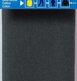 prym - verstelstuk katoen donkergrijs 12x45 cm - 929 403