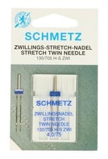 schmetz schmetz stretch tweelingnaald 4.0 nr 75