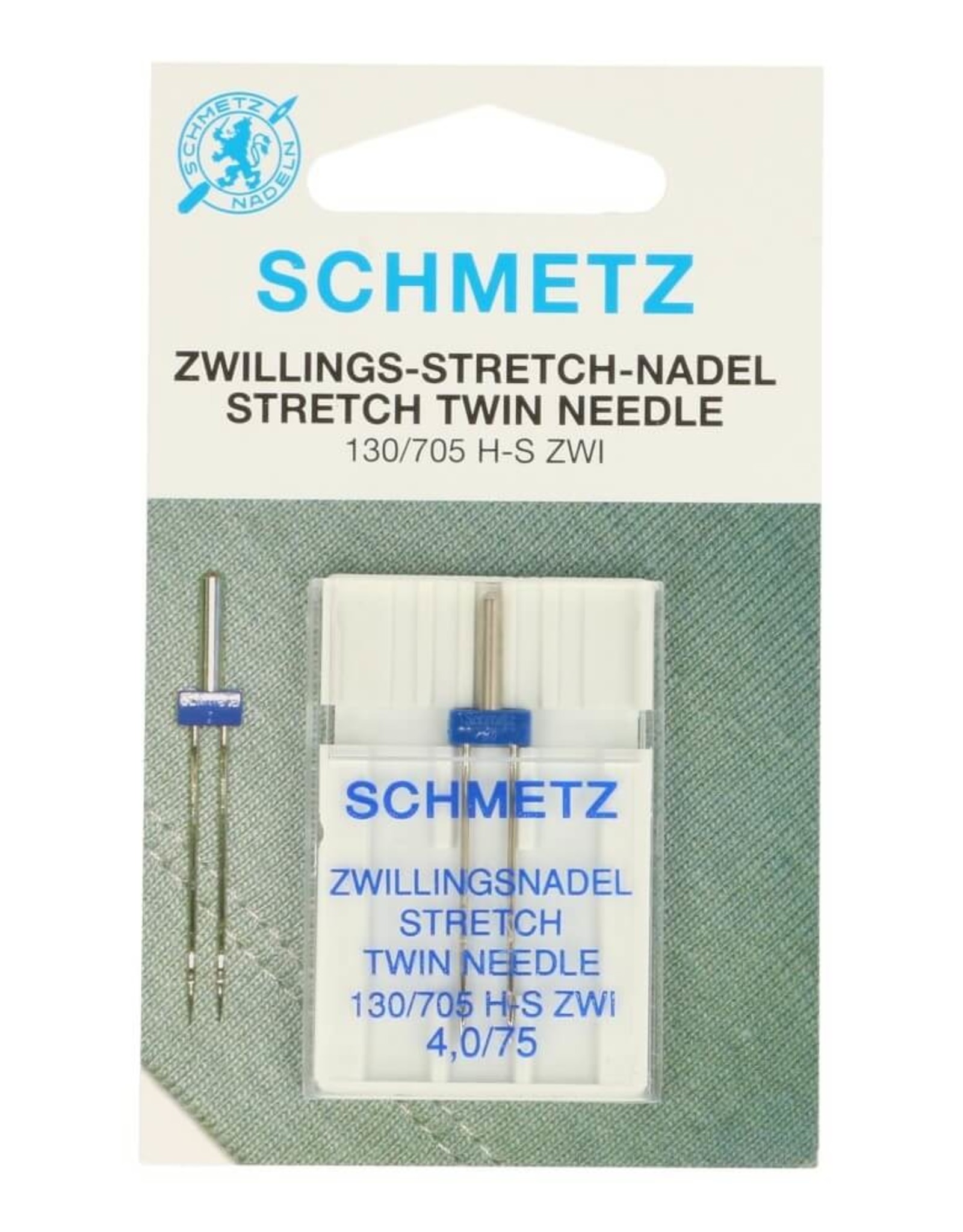 schmetz stretch tweelingnaald 4.0 nr 75
