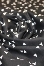 Poppy Coupon 30X140 Triangles zwart/wit