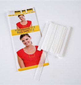 Vlieseline vormband 12mmx5m wit