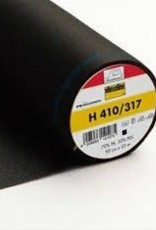 H410/317 vlieseline zwart H410/317 vlieseline zwart