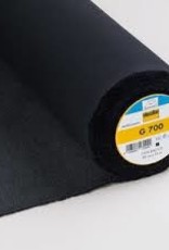 G700 Vlieseline Zwart katoen G700 Vlieseline Zwart katoen