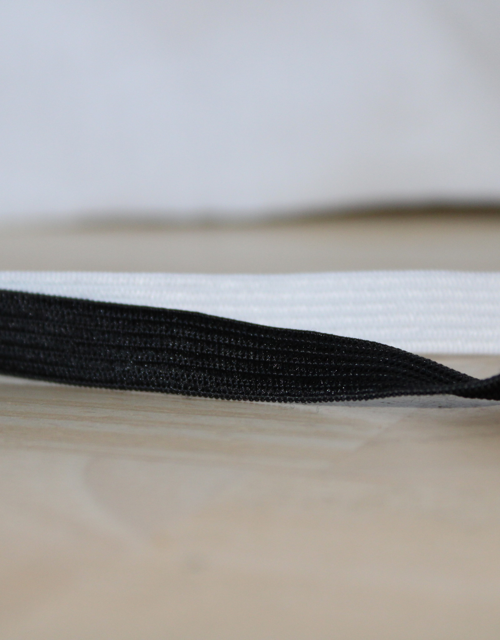 Standaard elastiek 1,5cm zwart