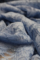 Kant bloem lichtblauw Kant bloem lichtblauw