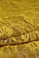 Kant gebloemd oker Kant gebloemd oker