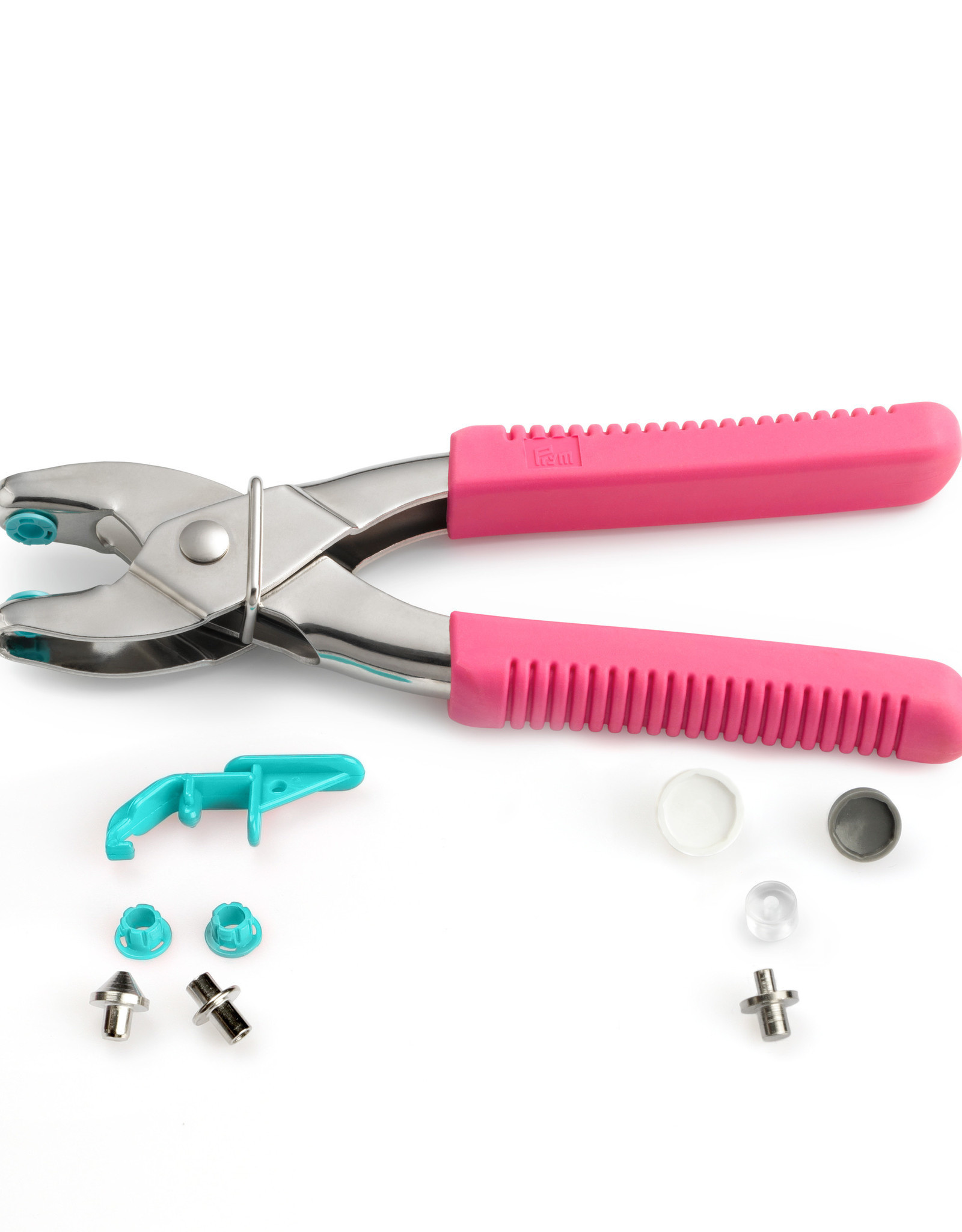 Prym - variotang roze drukknoop-, ringen- en gaatjestang - 390 902