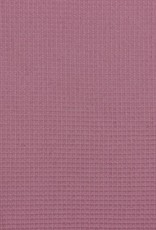 Wafel katoen mauve Wafel katoen mauve