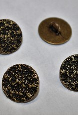 sierknoop metaal craquelé brons-goud 24mm