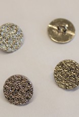 sierknoop metaal craquelé zilver 24mm